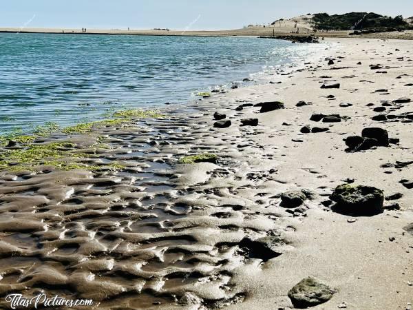 Photo Le Veillon : Lors d’une belle balade ensoleillée à la mer, j’ai dû m’arrêter pour immortaliser ces beaux sillons dans le sable 🤭😍🥰 Il s’agit d’un autre angle de vue, afin de voir laquelle vous préférez 🤭😅c, Tita’s Pictures, Le Veillon, Talmont-Saint-Hilaire