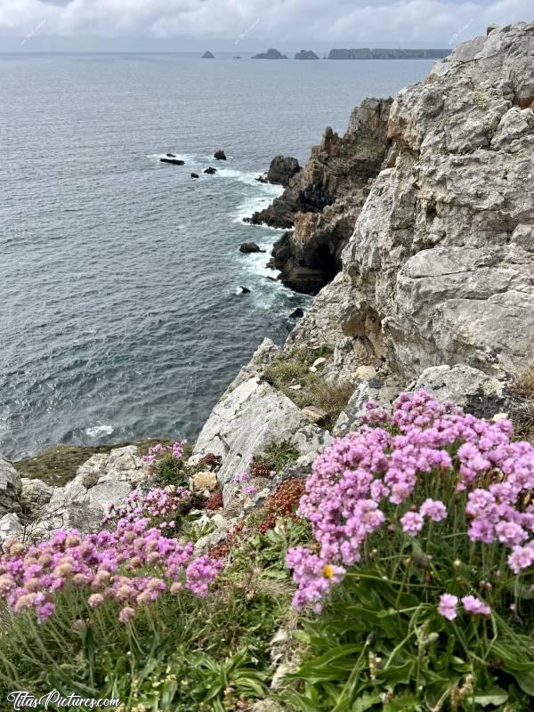 Photo Pointe de Dinan : La Pointe de Dinan, sur la presqu’île de Crozon. Il s’agit d’un bel endroit sauvage et préservé, idéal pour une belle randonnée 🥾😍
En face, tout au fond, on peut voir la Pointe de Penhir.c, Tita’s Pictures, Pointe de Dinan, Crozon