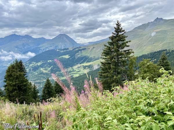 Photo Col du Petit Saint-Bernard  : Même par temps nuageux, la vue sur les montagnes du Col du Petit Saint-Bernard, est vraiment très belle je trouve 😍c, Tita’s Pictures, Les Alpes, La Rosière, Col du Petit St-Bernard